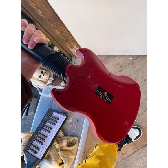 Guitar Hero Red Octane Gibson SG PlayStation 2 PS2 Guitar With Guitar Hero 2 - Picture 3 of 6